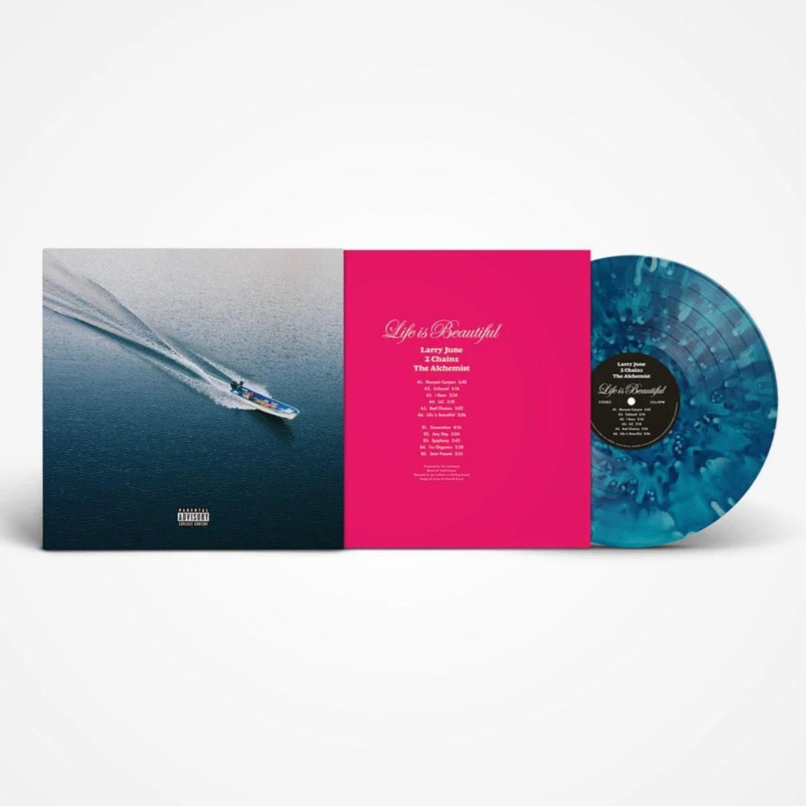Larry June - Life Is Beautiful (Indie Exclusive Blue Vinyl)