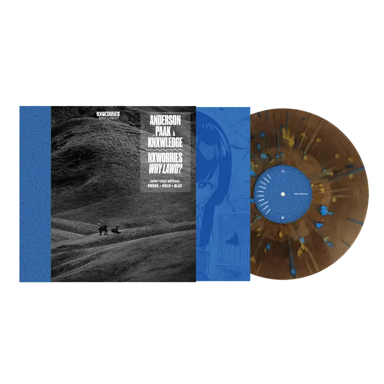 NxWorries - Why Lawd? (Indie Exclusive Brown Blue Splatter)