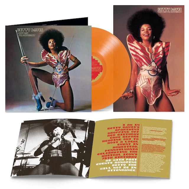 Betty Davis - They Say I'm Different (Orange Vinyl)